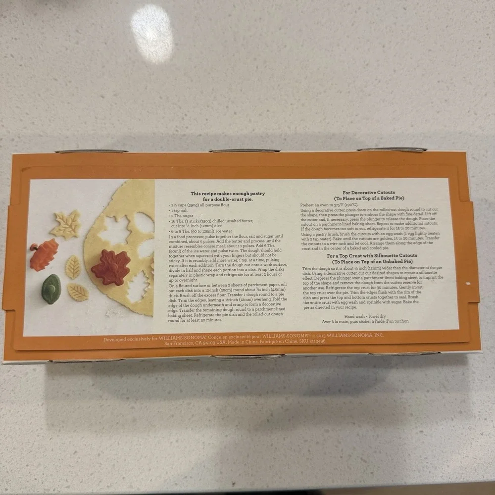 Williams Sonoma description williams